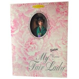 Mattel Barbie My Fair Lady Eliza Doolittle 15498 Collector Edition Doll 1995